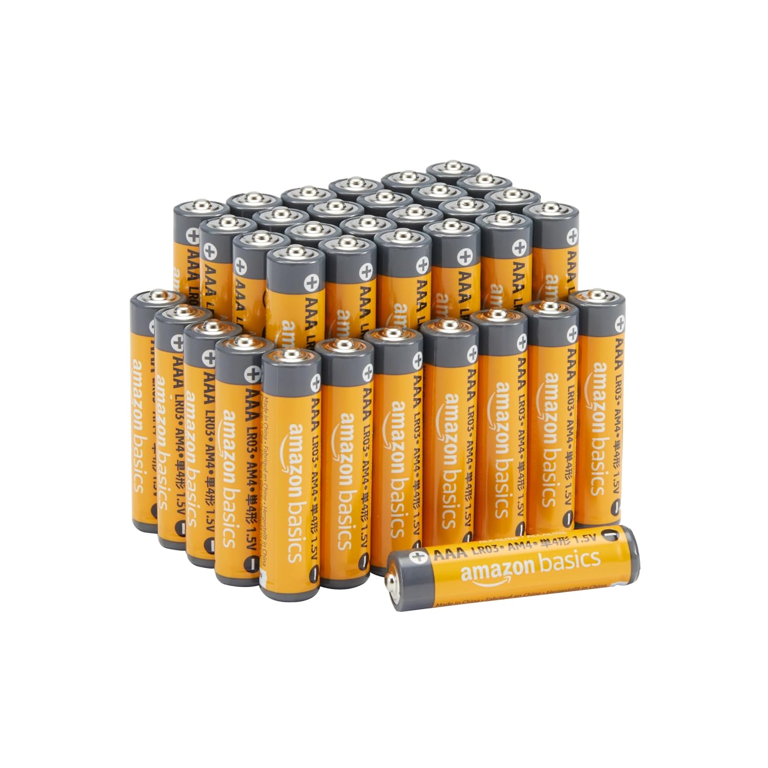 Amazon Basics AAA Alkaline Batteries 36-Pack