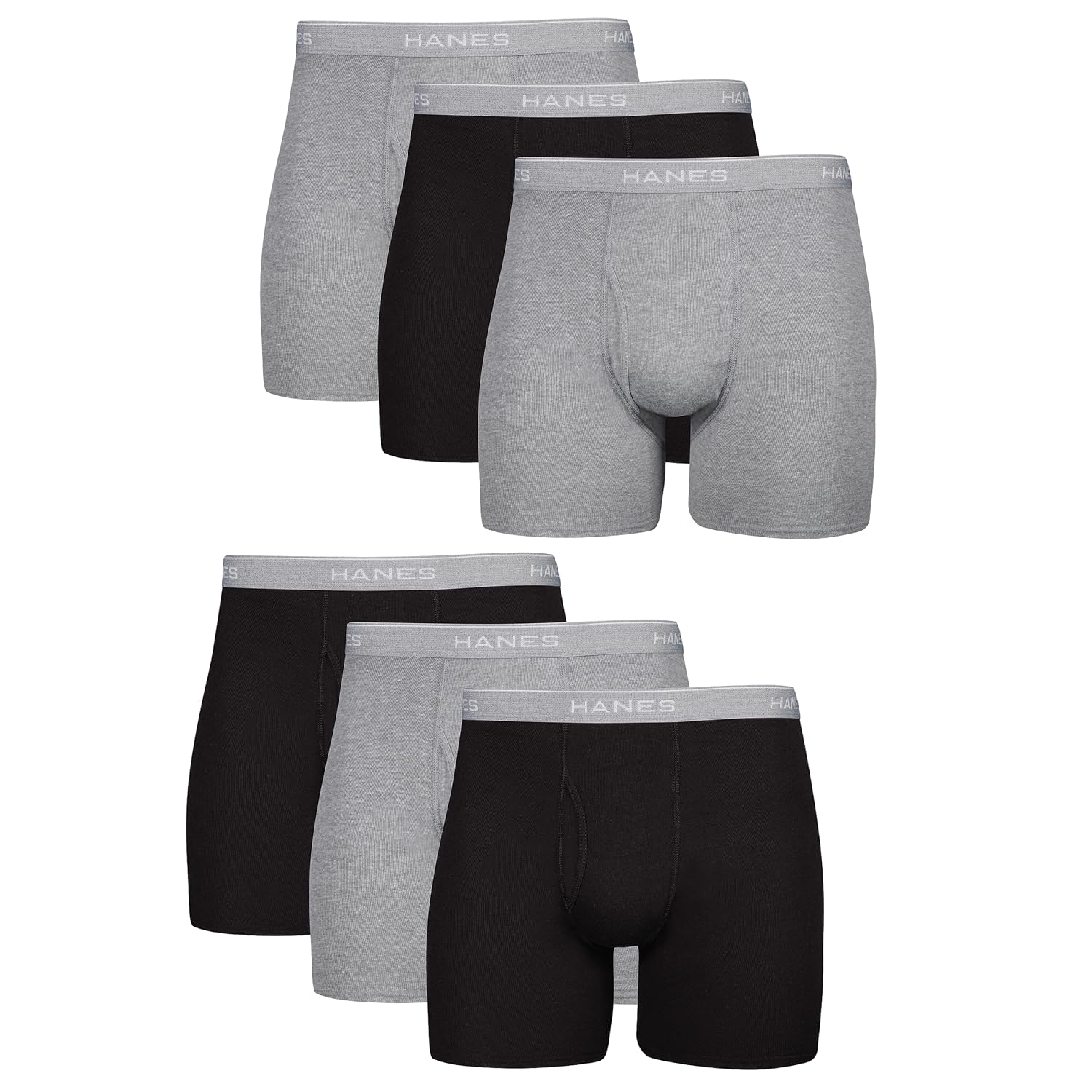 Hanes Men's Boxer Briefs Multipack