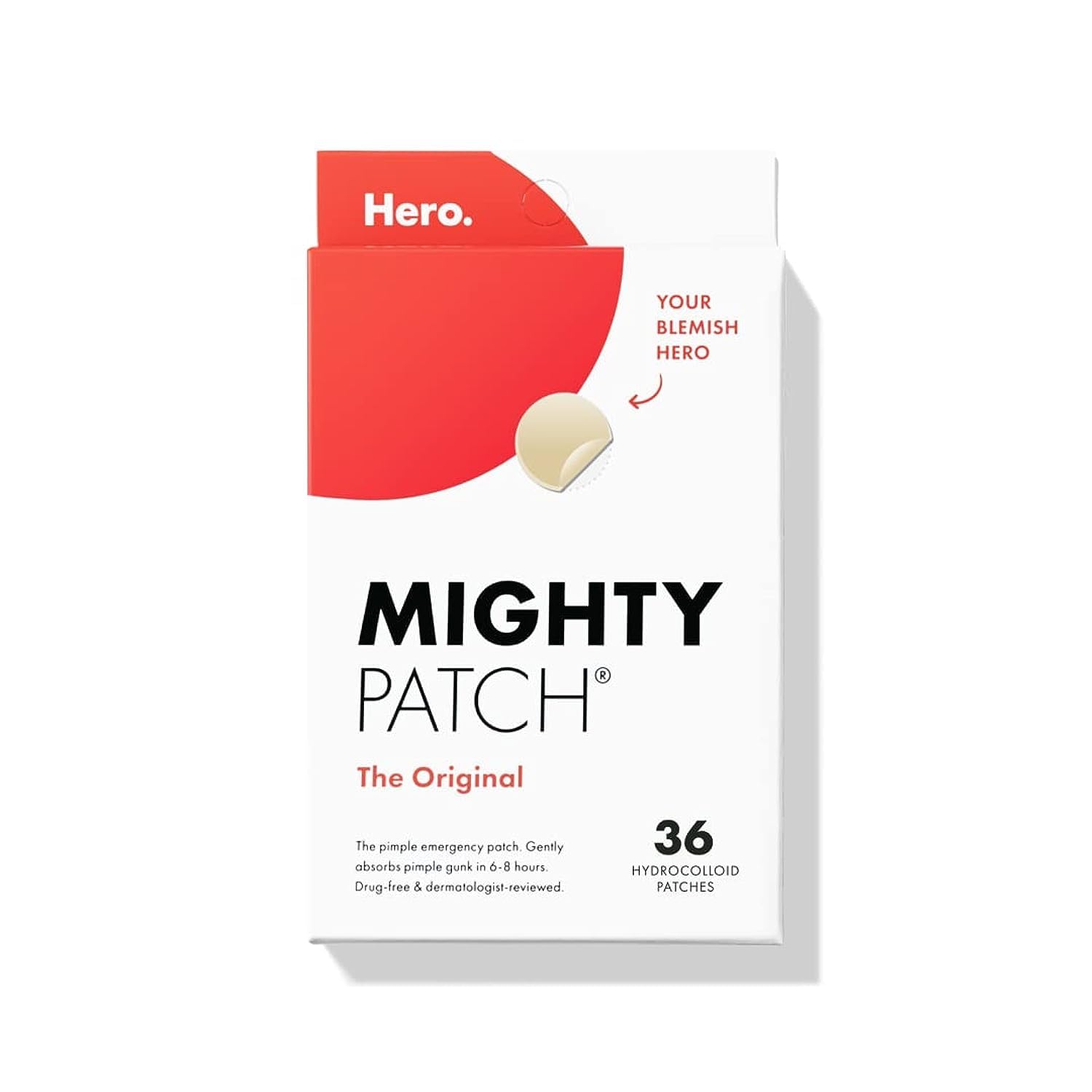 Mighty Patch Original Hydrocolloid Acne Patches